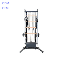 Tour de Pilates autoportante avec rails chromés et plaques de poids pour usage domestique – Reformer de Pilates