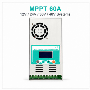 Contrôleur de charge solaire MPPT-60A 60A pour systèmes de batteries au plomb-acide et au lithium 12V 24V 36V 48V - Product Image 1