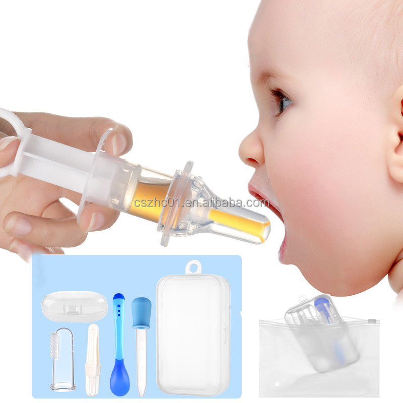 Baby Healthcare Kit Spoon Clip Toothbrush