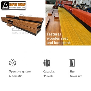 <span class=keywords><strong>Gradas</strong></span> Plegables para Gimnasio Interior, <span class=keywords><strong>Gradas</strong></span> Telescópicas Móviles, <span class=keywords><strong>Gradas</strong></span> Retráctiles Portátiles - Product Image 2