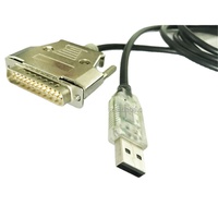Nouveau câble USB FTDI ProtoTrack CNC 2026 avec contrôle de flux logiciel DB25 Femelle