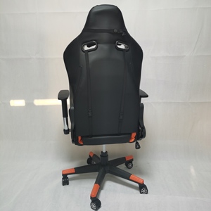 Livraison Gratuite DDP Chaise <span class=keywords><strong>Gamer</strong></span> Confortable Pivotante 2D en Cuir PU Bleue avec Accoudoirs en Acier pour PC Gaming - Product Image 5
