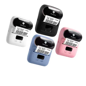 M110 Mini imprimante thermique BT pour étiquettes Imprimante sans encre pour étiqueteuse portable sans fil Imprimante mobile de poche