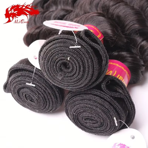 Estensioni di Capelli Umani Ricci Brasiliani Vergini Non Trattati, Tessitura a Macchina a Doppio Spessore, Vendita Calda, 100% Capelli Umani Ricci - Product Image 2