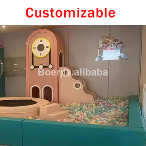 Equipo de Juegos Modular para Niños, para Interiores, con Túneles de Conexión Suaves y Paneles de Actividades para Centros de Juego - Product Image 4