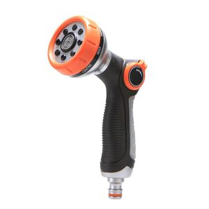 Pistolet à eau en plastique haute pression à dix fonctions, alimenté manuellement, buse de <span class=keywords><strong>tuyau</strong></span> <span class=keywords><strong>d</strong></span>'<span class=keywords><strong>arrosage</strong></span> de jardin, motifs de pulvérisation variables, <span class=keywords><strong>jet</strong></span> <span class=keywords><strong>pour</strong></span> pulvérisation - Product Image 1
