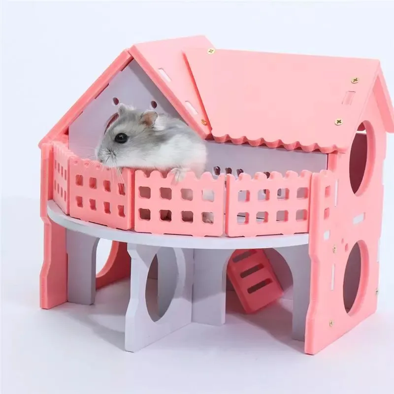 Niedliche Mini Kleintier Haustier Hamster Haus Nest Meers chweinchen Eichhörnchen Bett Hamster Käfig Kleintier Schlaf haus Lieferungen