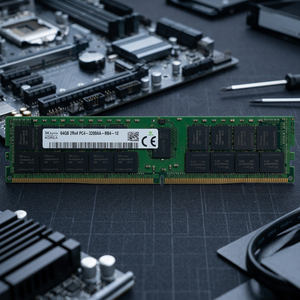 HMAA8GR7CJR4N-XN SK Hynix 1x32GB DDR4-2400 RDRAM PC4-25600 double rang X4 Module ECC 32GB DDR RAM Server pour Stock - Product Image 3