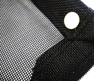 <span class=keywords><strong>Tela</strong></span> de malla de PVC resistente, lona impermeable de polipropileno de 10 Oz con tapa de asfalto sin costuras negra para cubierta de camión - Product Image 6