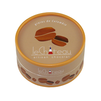 Custom Baklava Verpakking Luxe Chocolade Koekje Koekje Ronde Papieren Buis Dadels Fruit Food Noten Aluminiumfolie Geschenkdozen