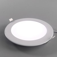 Haute qualité 3W 6W 9W 12W 15W 18W 24W lampe de panneau LED mince 3000K 4000K 6500K voyant encastré rond