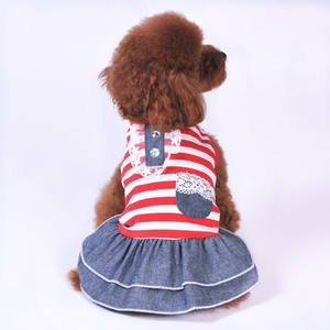 गर्म बेच लक्जरी पालतू कुत्ते पोशाक परिधान कपास पिल्ला कपड़े पोशाक कुत्ते के लिए चीन से - Product Image 6