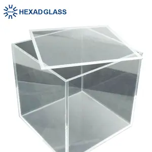 Hexad Anti-Glare de vidrio y vidrio claro de la hoja/1,5mm-2,7mm de espesor, con alta calidad