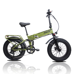 <span class=keywords><strong>Bicicleta</strong></span> plegable eléctrica, neumáticos gruesos de 20 pulgadas, 48V, marco delantero de aleación de aluminio, batería de litio, buje trasero, <span class=keywords><strong>amortiguadores</strong></span> - Product Image 5