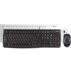 Original Mk120 Wired <b>Usb</b> <b>Keyboard</b> and Mouse Set Home Office Computer Notebook Universal Mk120 Mk120 - Product Image 1