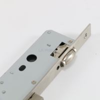 Serrure en acier inoxydable 8535 MM boîtier loquet à rouleau serrure à bille corps mortaise ensemble de serrure de porte