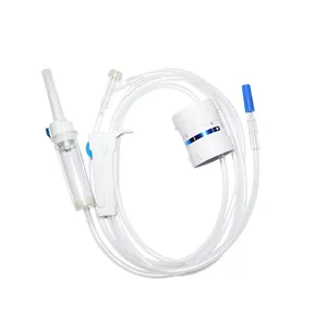 Medical Disposable Sterile Y Port IV Infusion Set with Accurate Flow Regulator