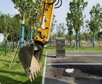 JS220 Jcb 3cx Attelage rapide haute efficacité Coupleur rapide 360 degrés pour pelle