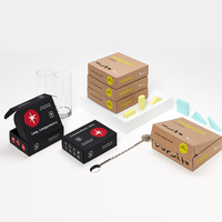 Boîtes en papier entièrement personnalisables, boîtes cadeaux, boîtes d'expédition, boîtes rigides en deux parties pour les solutions d'expédition et d'emballage du commerce électronique