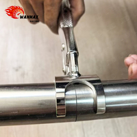 Herramienta Profesional para Abocardar Tuberías a Base de Níquel, Resistente a Altas Temperaturas, para una Fácil Alineación de Tuberías y Preparación para Soldadura