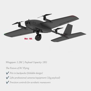 T-2 người mới bắt đầu FPV drone vtol PNP cánh cố định Y3 cấu hình 3km Phạm vi truyền hình ảnh vật liệu nhựa cho tất cả các kỹ năng - Product Image 3