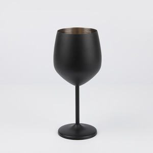 Verre à vin or Champagne incassable en acier inoxydable qualité flûtes en métal verres <span class=keywords><strong>gobelet</strong></span> Vintage personnalisé <span class=keywords><strong>gobelet</strong></span> 17oz - Product Image 3