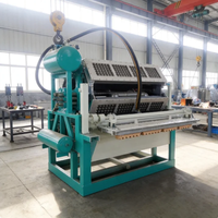 Machine automatique de moulage de pâte à papier usagé, machine de fabrication de barquettes à œufs à petite échelle, prix de la machine de fabrication de barquettes à œufs