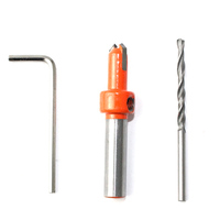 LAVIE 1pc 8mm Shank HSS Fraise Extracteur de vis Remon Démolition pour le travail du bois Routeur Bit Set Fraise