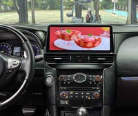 Lecteur multimédia à écran tactile de 12,3 pouces pour Infiniti FX35/FX45 2007-2008 avec GPS intégré, CarPlay et Android