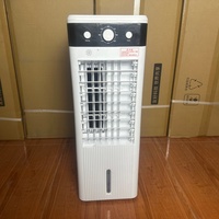 Refroidisseur d'air portable à faible consommation d'énergie, 3 vitesses, écologique, alimenté par courant alternatif, faible niveau sonore, pour la maison, le bureau, le garage et l'hôtel, avec réservoir d'eau