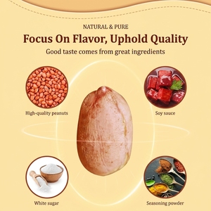 35g Beş Baharat Aromalı Fermente Soya Peyniri Fıstıklı Çıtır Kavrulmuş Fıstık Atıştırmalığı OEM - Product Image 4