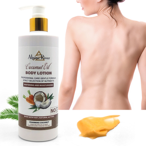 Produits de soins de la peau biologiques à la carotte avec marque privée Lotion corporelle à la noix de <span class=keywords><strong>coco</strong></span> pour femmes blanchissante et hydratante pour la peau à la vitamine E - Product Image 2