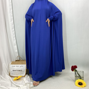 ชุดเดรสสำหรับสวดมนต์ตัวยาวเต็มตัวผ้าสแปนเด็กซ์สำหรับ jilbabaya แบบอิสลามดั้งเดิม - Product Image 3