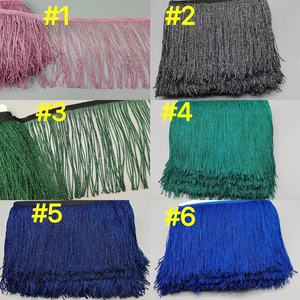 ZSY personnalisé haute qualité multi couleurs <span class=keywords><strong>or</strong></span> argent rose rouge <span class=keywords><strong>Chainette</strong></span> fringe15cm métallique <span class=keywords><strong>Chainette</strong></span> frange garniture - Product Image 1