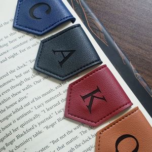 Handmade Magnetic <b>Bookmarks</b> PU Leather Magnetic <b>Bookmark</b> Perfect Reader <b>Gift</b> for Booklover - Product Image 1
