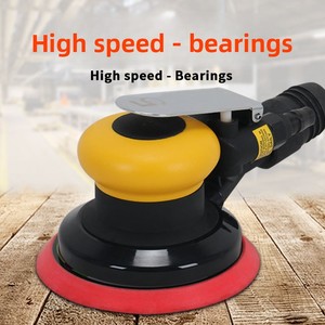 [Vente directe usine] Tête de ponçage pneumatique OLYM 6 pouces pour réparation automobile, <span class=keywords><strong>ponceuse</strong></span> à mastic anti-poussière 68 dB 150 mm - Product Image 3
