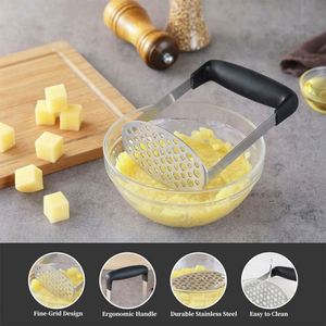 Best Selling Products Stainless Steel Potato Masher <b>Kitchen</b> <b>Gadgets</b> Hand Pulverizer Vegetable Ricer for Home <b>Kitchen</b> - Product Image 2