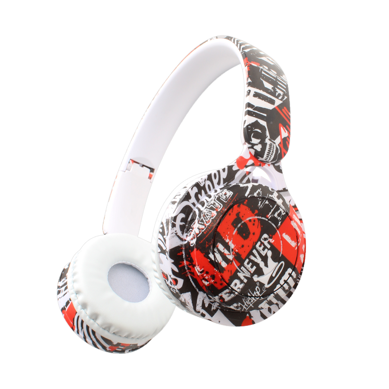 Z08グラフィティヘッドセット悪い手書きヘッドフォン走り書き