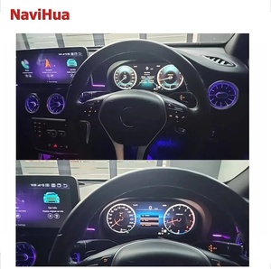 Navihua - Nuevo Diseño de Panel de Instrumentos Digital con Pantalla LCD de 12.3 Pulgadas, Velocímetro Virtual para Automóvil, para Benz Clase A/GLA/CLA 2015-2019 - Product Image 4