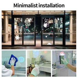 RGB Kleurrijk <span class=keywords><strong>LED</strong></span> Transparant Foliescherm Binnen Flexibel <span class=keywords><strong>LED</strong></span>-scherm - Product Image 6