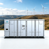Pabrik Cina OEM 20ft Wind-Solar BESS Solusi Kustom DC3MWh/5MWh Sistem Penyimpanan Energi Baterai LFP Tegangan Tinggi Terkontainerisasi