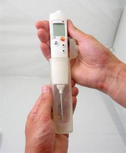 ชุดเครื่องมือวัดอุณหภูมิ Testo 831 & 106 ใหม่เอี่ยม - เทอร์โมมิเตอร์อินฟราเรดแบบออปติกส์ 30:1 + เทอร์โมมิเตอร์วัดอุณหภูมิอาหารแบบเจาะเข้าได้ HACCP - Product Image 2