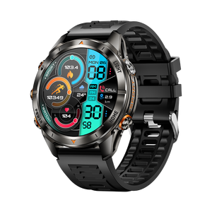 Reloj Inteligente Deportivo para Hombre DF KT80 con Linterna, Monitor de Ritmo Cardíaco, Llamadas, Resistente al Agua, Rastreador de Fitness, Reloj Inteligente 2025 - Product Image 1
