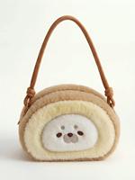 Expédition rapide, sac à dos en tissu peluche personnalisé, PVC, coton, couleurs vives, pour la maternelle, unisexe, conception de croquis gratuite