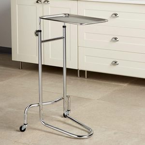 Support d'instruments Mayo avec plateau en acier inoxydable, <span class=keywords><strong>chariot</strong></span> utilitaire <span class=keywords><strong>médical</strong></span> pour tatouage, cliniques, salons, dentistes - Product Image 4