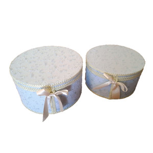 CAJA REDONDA DE TUL - Product Image 1