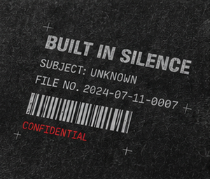 Camisetas para <span class=keywords><strong>hombre</strong></span> con gráfico 'Built in Silence' personalizado, estilo archivo clasificado, vintage lavado, oversize, streetwear, camiseta personalizada - Product Image 4