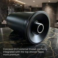 Filtre de douche en alliage de titane et d'aluminium pour soins de la peau, élimine le chlore et le plomb, réduit les éruptions d'acné, zéro plastique, écologique, pour la maison