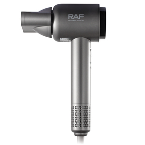 ไดร์เป่าผม RAF Multi Styler 18000RPM พร้อมไฟแสดงสถานะ  ไอออนลบ  แห้งเร็ว  ใช้ในบ้านได้  เป่าลมร้อน-เย็น  ไดร์เป่าผมซุปเปอร์ S - Product Image 1