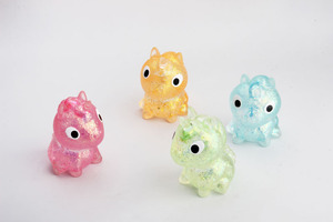 Jouet Licorne Mignonne en TPR Écologique Multicolore pour Enfants, à Presser à la Main, à Rebond Lent, Anti-Stress et Outil de Décompression - Product Image 6